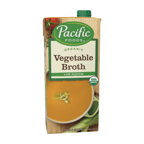 Low Sodium Vegetable Broth (946ml)