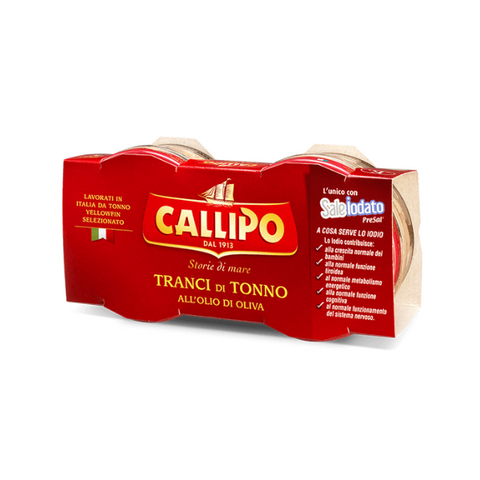 Callipo Tuna Steaks in Olive Oil (2*80g)
