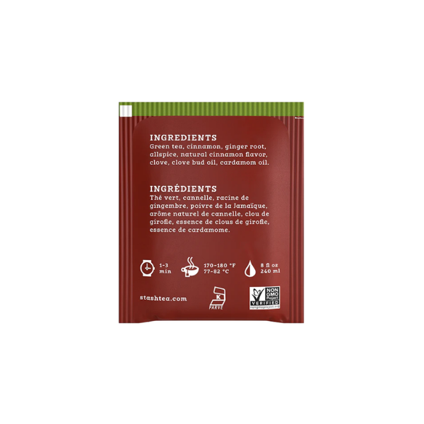 Stash Gluten Free Chai Green Tea (38g) Juthour