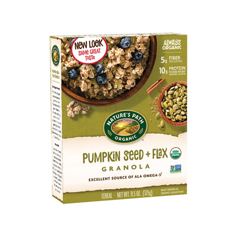 Organic Pumpkin Flax Granola (325g)