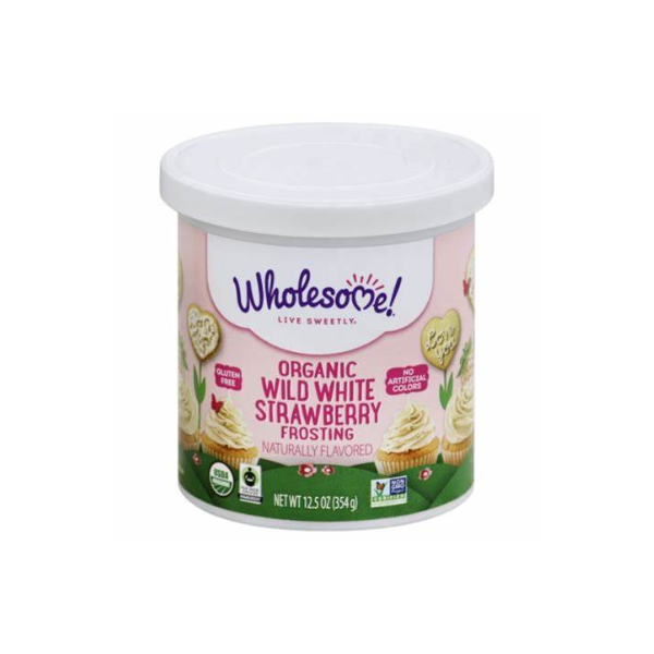 Organic Wild White Strawberry Frosting (354g)