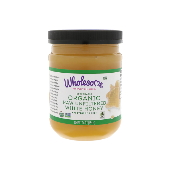 Organic Unfiltered White Honey (454g)