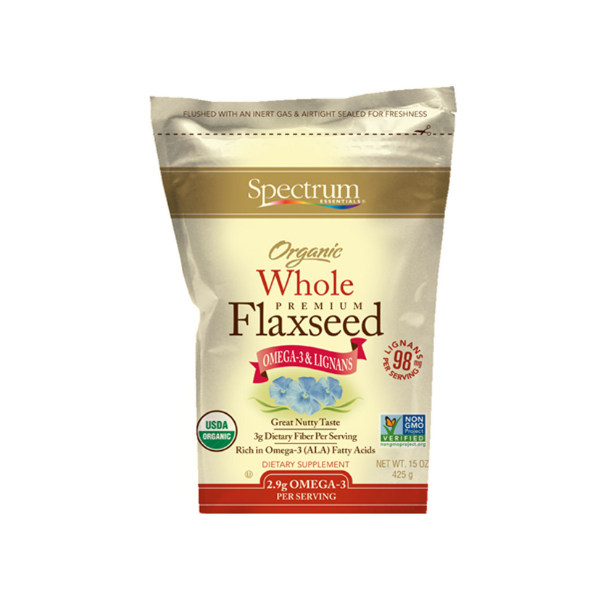 Organic Whole Flaxseed (425g)