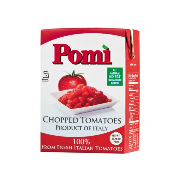 Chopped Tomatoes "All Natural" (750g)