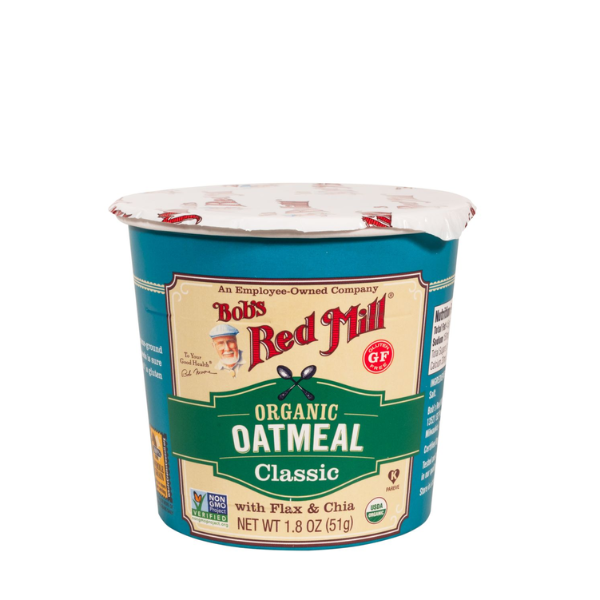 Organic Gluten Free Classic Oatmeal Cup (51g)