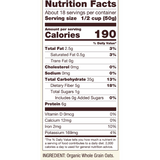 Organic Gluten Free Extra Thick Rolled Oats (907g)