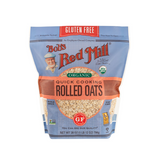 Organic Gluten Free Quick Cooking Rolled Oats (794g)