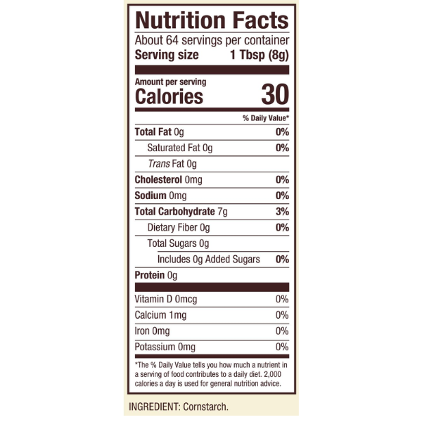 Gluten Free Corn Starch (510g) Juthour