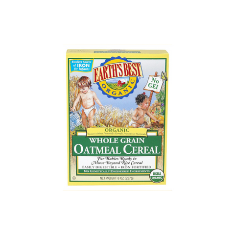 Organic Whole Grain Oatmeal Cereal (227g)
