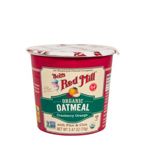 Organic Gluten Free Oatmeal Cranberry & Orange (70g)