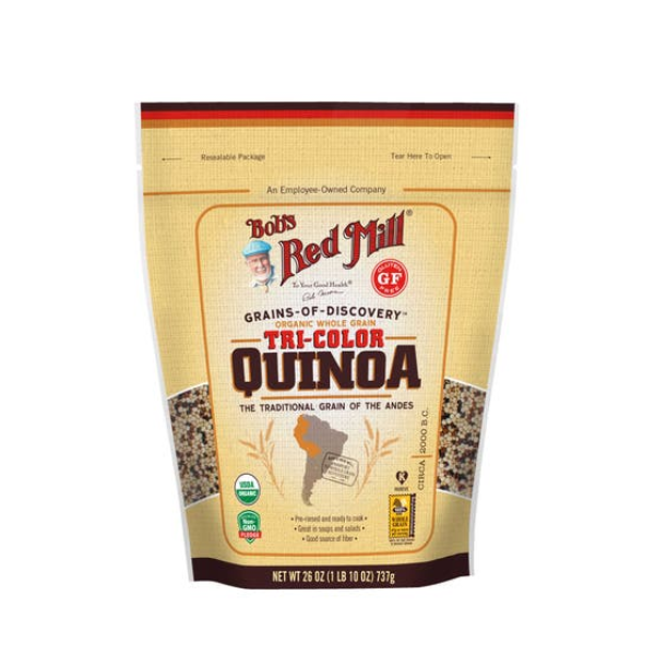 Organic Gluten Free Tri color Quinoa (737g)