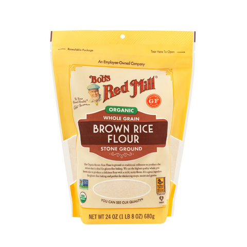 Organic Gluten Free Brown Rice Flour (680g)