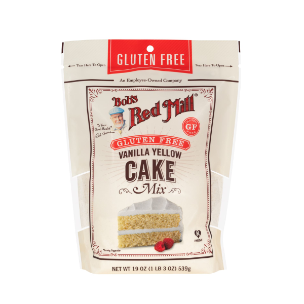 Gluten Free Vanilla Yellow Cake Mix (539g)