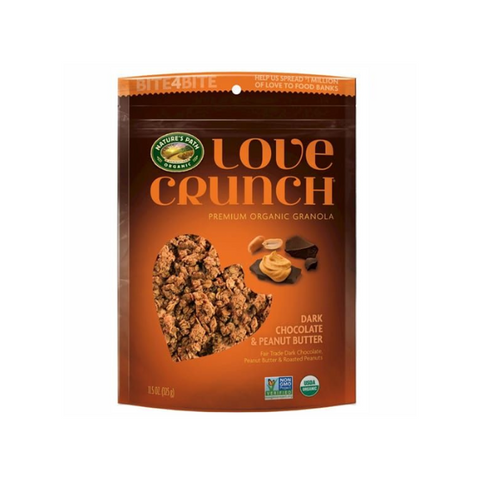 Organic Love Crunch Dark Chocolate & Peanut Butter Granola (325g)