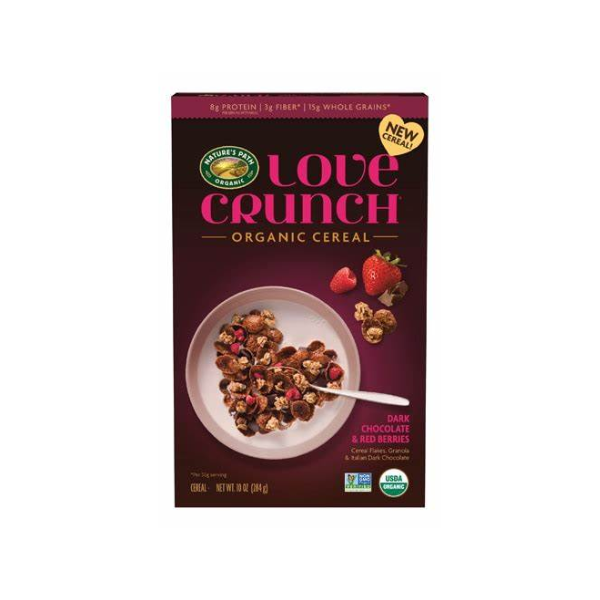 Organic Love Crunch Dark Chocolate & Red Berries (284g)