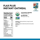 Organic Hot Cereal Pouch Flax nOats Cereal (400g)