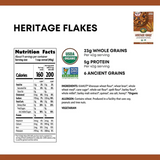 Organic Heritage Whole Grain Flakes (375g)
