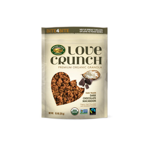 Organic Love Crunch Dark Chocolate Macaroon (325g)