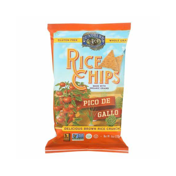 Organic Rice Chips Pico De Gallo (170g)