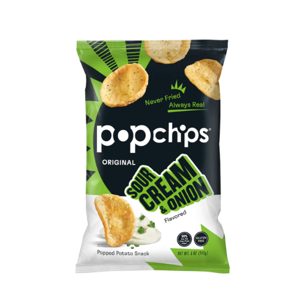 Pop Chips Sour Cream & Onion (142g)