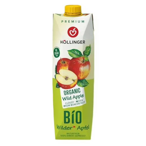 Organic Wild Apple Juice (1L)