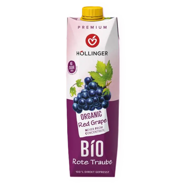 Organic Red Grape Juice (1L)