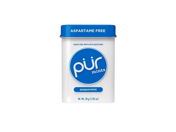 Gluten Free Sugar Free Mints Tin Peppermint 30g