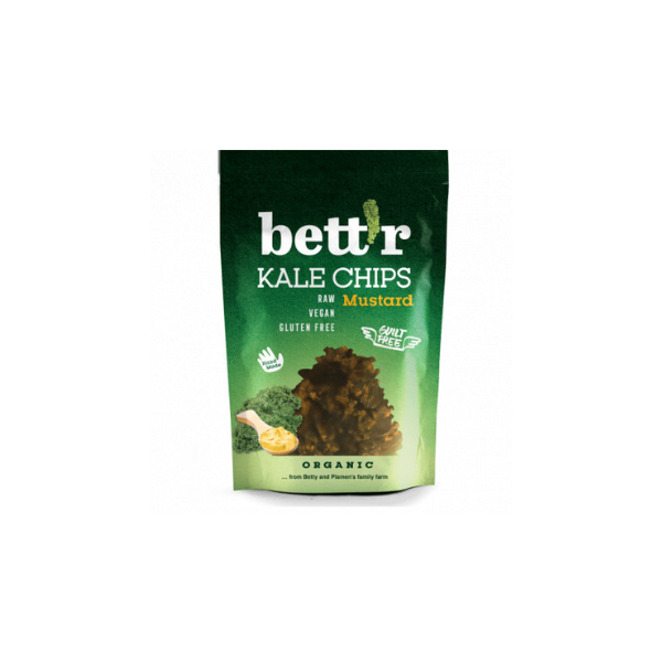 Organic Kale Chips with Mustard (30g)