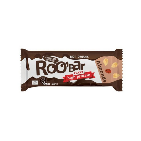 Organic Gluten Free RooBar Almond Protein Bar (40g)
