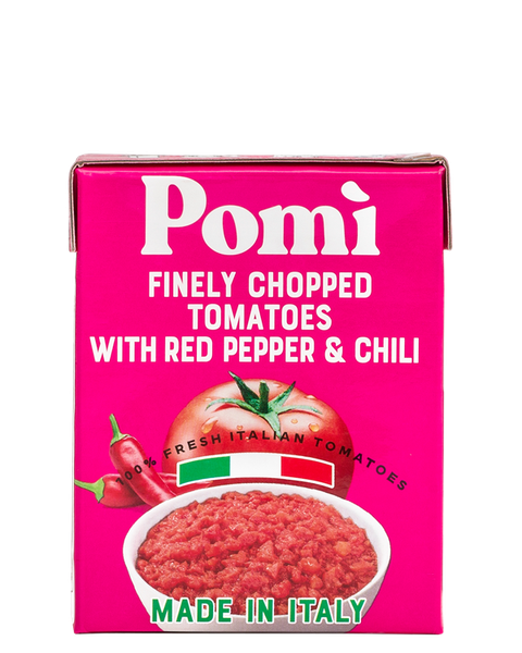 Finely Chopped Tomato with Pepper & Chilli (390g)