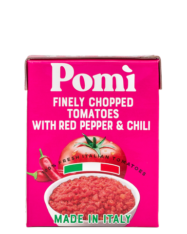 Finely Chopped Tomato with Pepper & Chilli (390g)