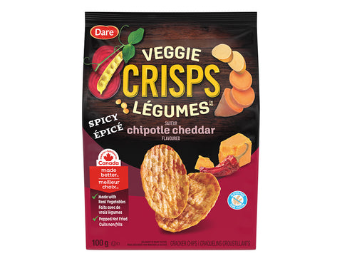 Gluten Free Veggie Crisps Cheddar 100g