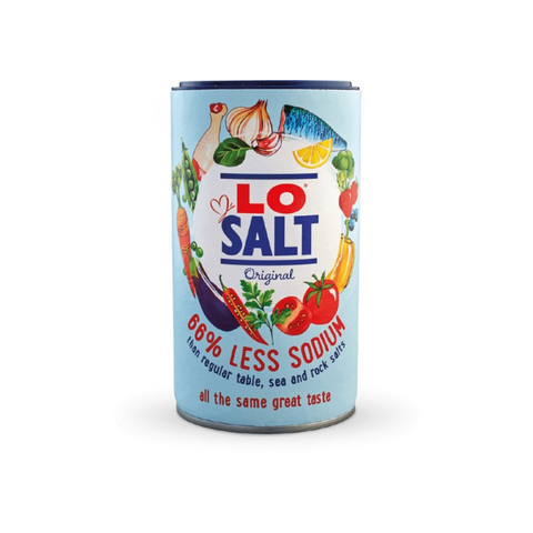LoSalt Original (NON-IODIZED) 66% Less Sodium Salt (350g)