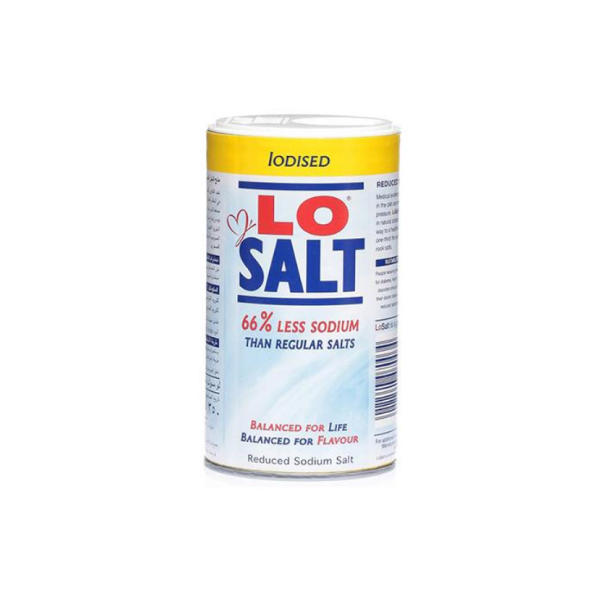LoSalt (IODIZED) 66% Less Sodium (350g)