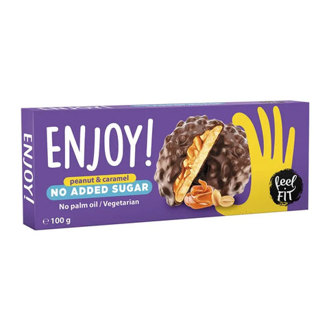 Sugar Free Peanut & Caramel Cookies 100g