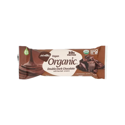 Organic Gluten Free Double Dark Chocolate with Sea Salt 50g