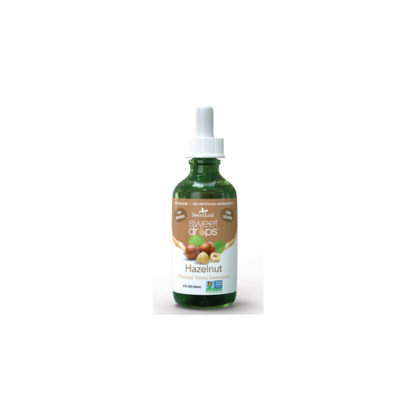 Liquid Hazelnut Stevia Sweetener Drops (60g)