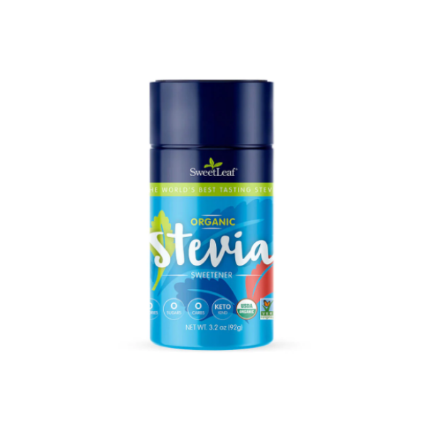 Powder Shaker Organic Stevia Sweetener (92g)