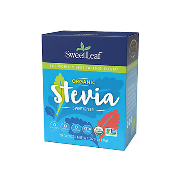 Organic Stevia Sweetner 70 Pack (57g)