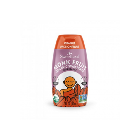 Organic Monk Fruit Sweetener Orange & Passion Fruit (50ml)