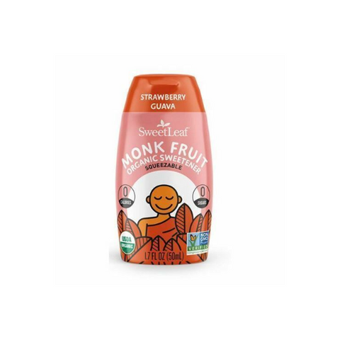 Organic Monk Fruit Sweetener Strawberry  (50ml)