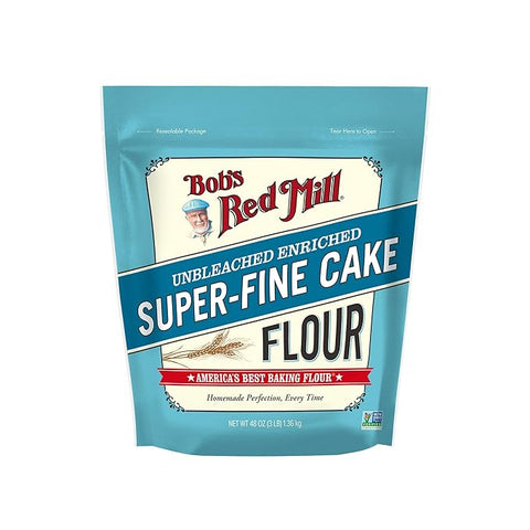 Unbleached Super Fine Cake Flour / New 1.360kg