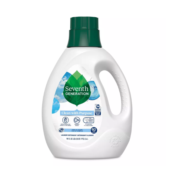 Natural Laundry Detergent Free & Clear (2.6L)