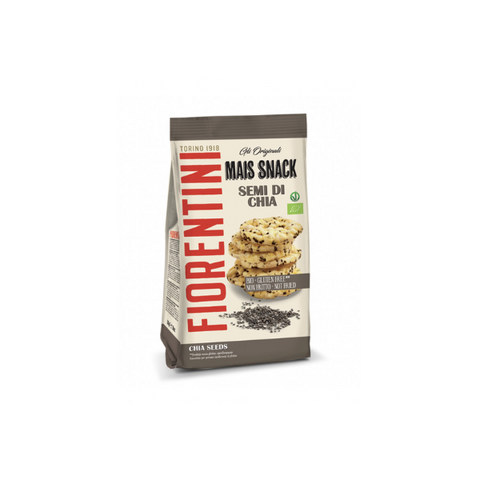 Organic Gluten Free Mini Corn Snack Chia Seeds ( 50g )