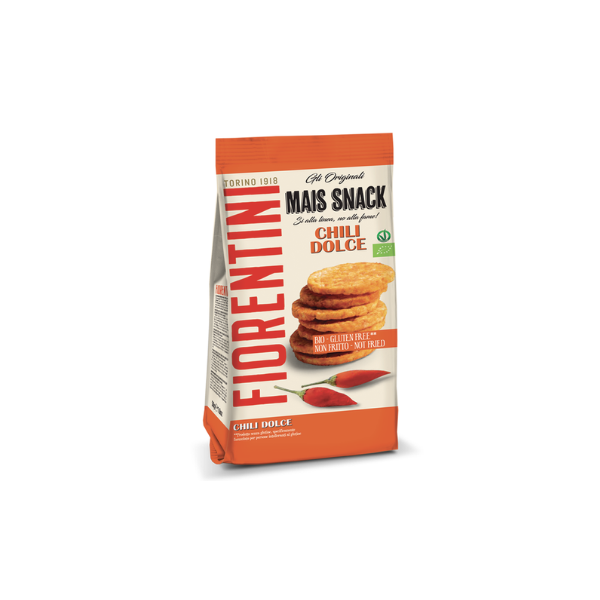 Organic Gluten Free Mini Corn Cake with Sweet Chilli (50g)