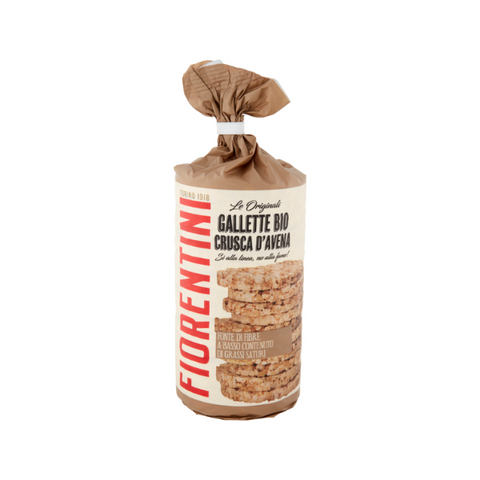 Organic Crispy Cakes with Oat Bran (100g)