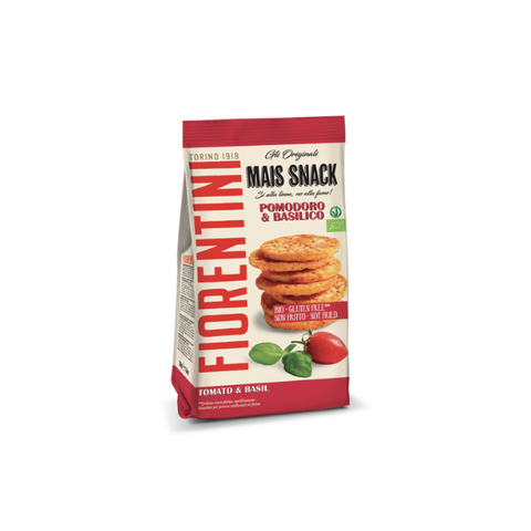 Organic Gluten Free Mini Corn Snack Tomato & Basil (50g)