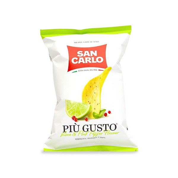 Lime & Pink Pepper Potato Chips (50g)