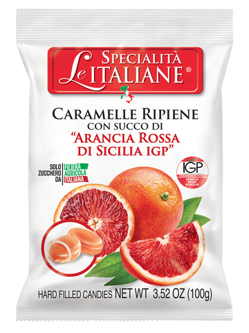 Gluten Free Red Orange Filled Candies (100g)