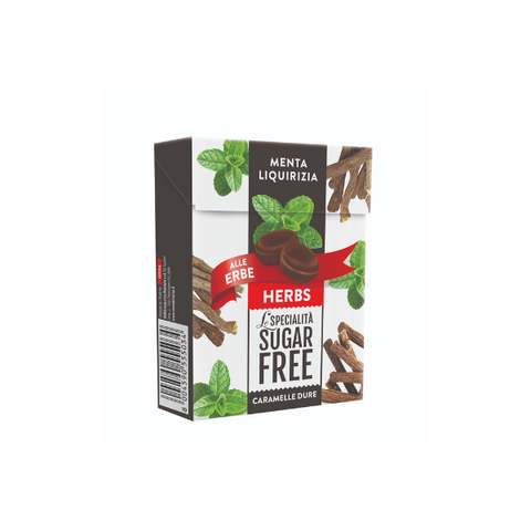 Sugar Free Licorice Mint Hard Candies (50g)